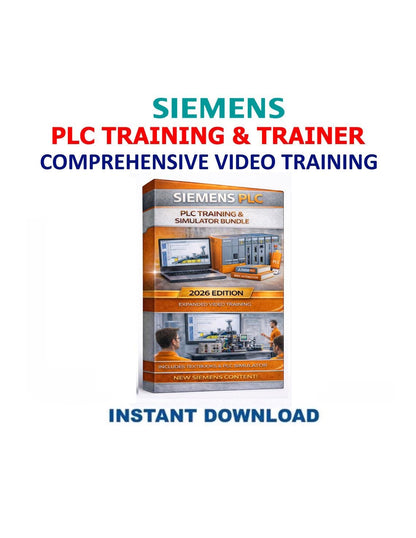 Siemens PLC Trainer & Training Course 2026 - Service Manual PDF Instant Download