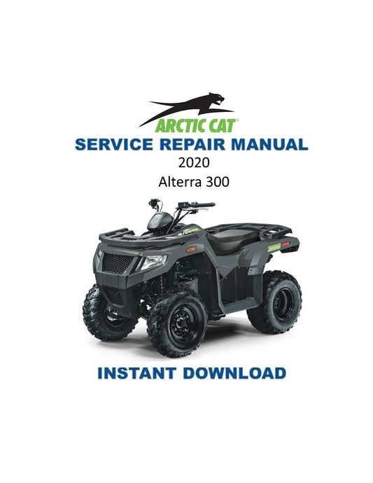 Arctic Cat Alterra 300 ATV Service Manual - Service Manual PDF Instant Download