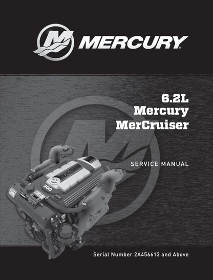 Mercury MerCruiser 6.2 Inboard Service Manual factory service manual title page