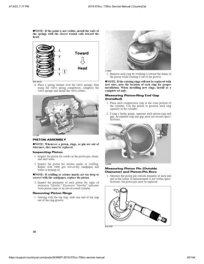 Textron Alterra 570 700 Arctic Cat ATV Service Manual sample page from service manual