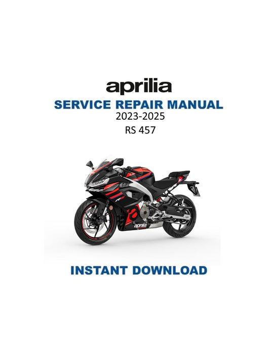 Aprilia RS 457 Service Manual 2023-2025 - Service Manual PDF Instant Download