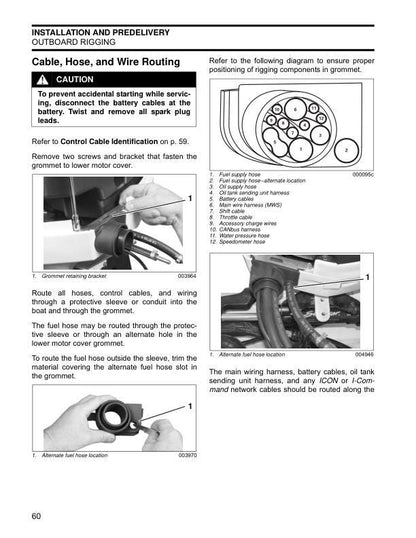 Evinrude ETEC 115 130 150 175 200 V4 V6 Outboard Service Manual sample page from service manual