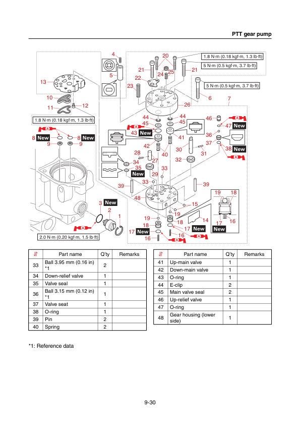 Yamaha VF115A Outboard Service Manual sample page from the repair manual