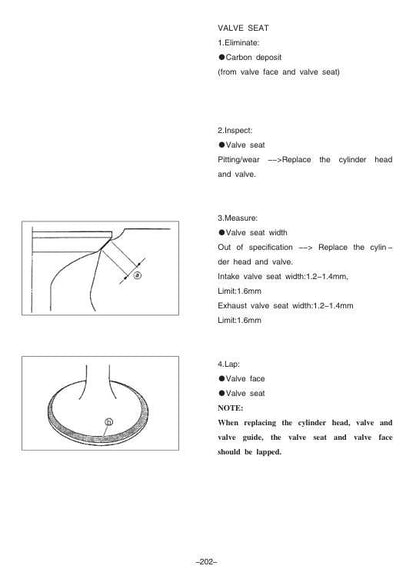 Jianshe JS400 ATV Service Manual sample page showing schematics and diagrams