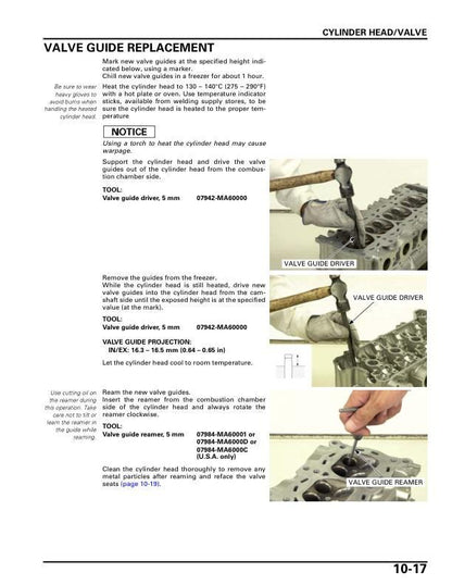 Honda Aquatrax F-12X ARX1200 T3 N3 T3D Service Manual sample page with technical illustrations