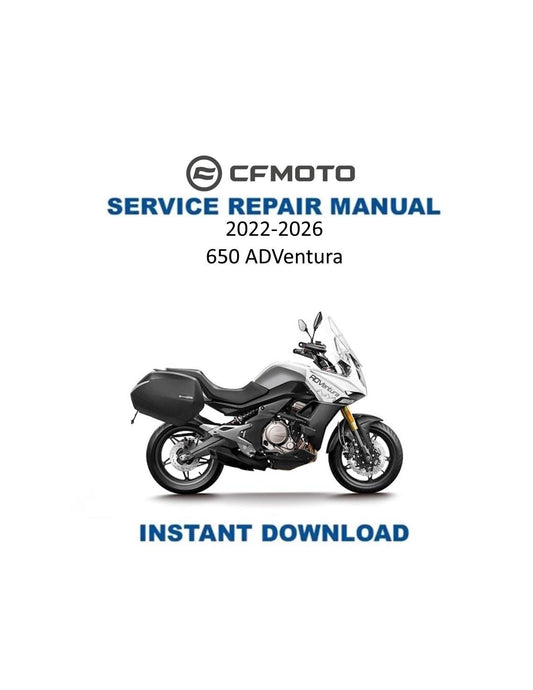 CFMOTO 650 ADVentura Service Manual 2022-2026 - Service Manual PDF Instant Download
