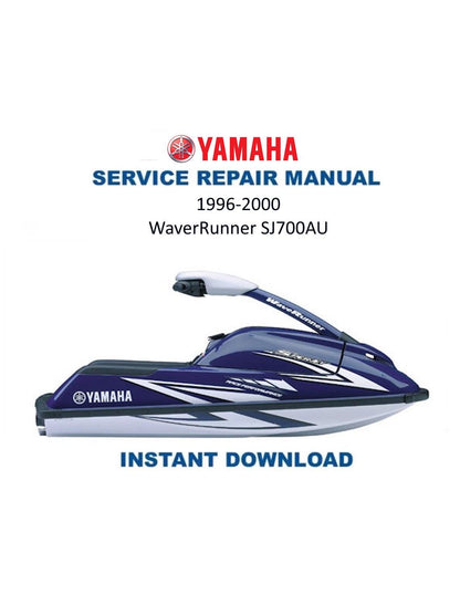 Yamaha WaveRunner SJ700AU Service Manual 1996-2000 - Service Manual PDF Instant Download
