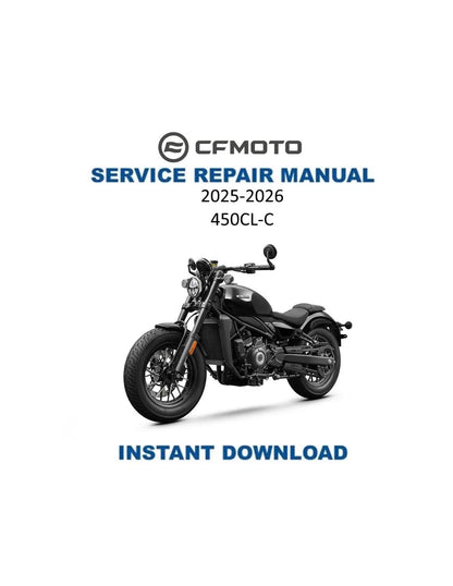 CFMOTO 450CL-C Service Manual 2025-2026 - Service Manual PDF Instant Download