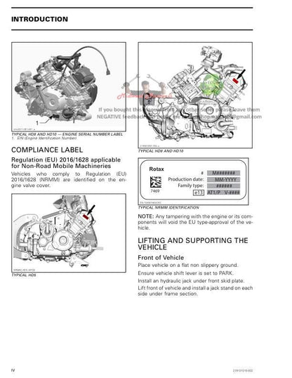 Can Am Defender Traxter HD5 HD8 HD10 Service Manual factory service manual title page