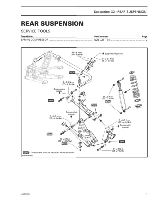 Can Am Defender Traxter HD8 HD10 CanAm Service Manual sample page from service manual