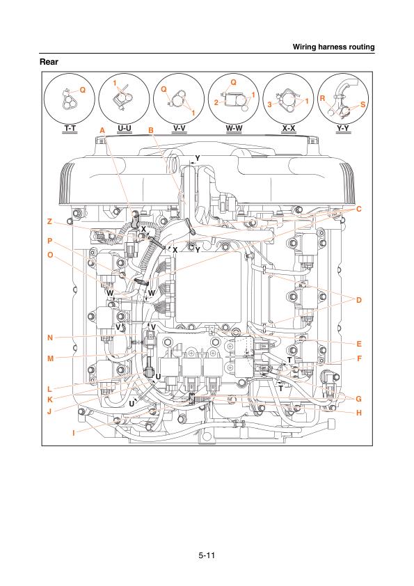 Yamaha F200B F250H FL200B FL250H Outboard Service Manual sample page from service manual