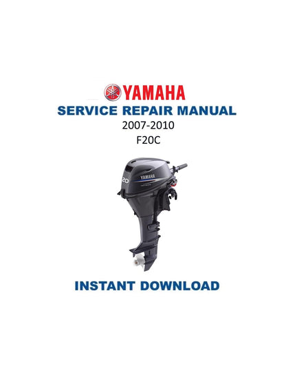 Yamaha F20C Outboard Service Manual sample page from the repair manual