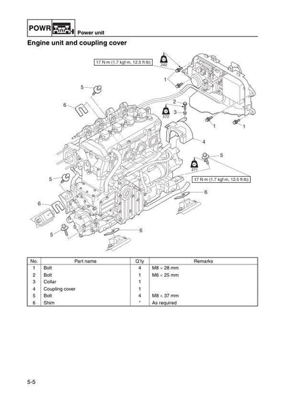 Yamaha WaveRunner VX1800 PWC Service Manual | 2010-2015 - sample page 6