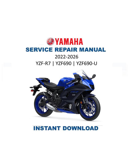 Yamaha R7 YZF-R7 YZF690 Motorcycle Service Manual - Service Manual PDF Instant Download