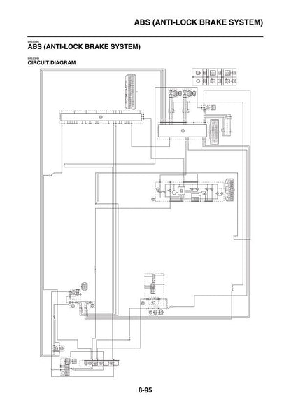 Yamaha MT25 FZ25 MT-25 FZ-25 MTN250 Motorcycle Service Manual sample page from the repair manual