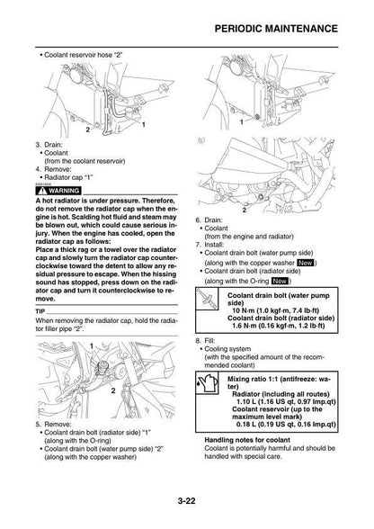 Yamaha XMAX 300 Scooter Service Manual | 2017-2021 - sample page 3