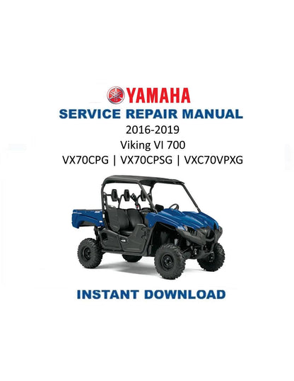 Yamaha Viking VI 700 UTV Service Manual - Service Manual PDF Instant Download