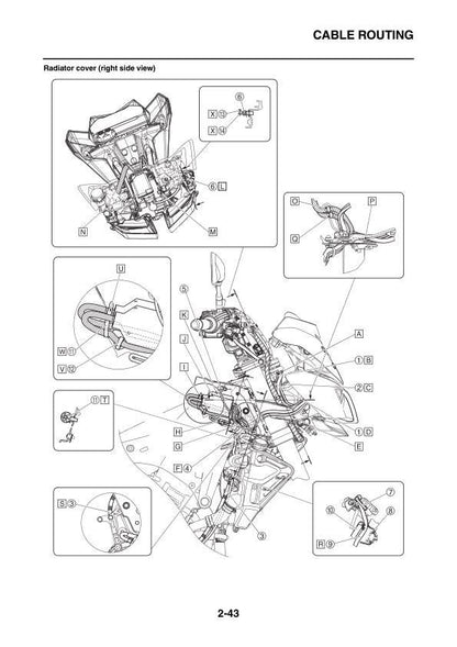 Yamaha MT10 FZ10 MT-10 FZ-10 Motorcycle Service Manual | 2016-2020 - sample page 2