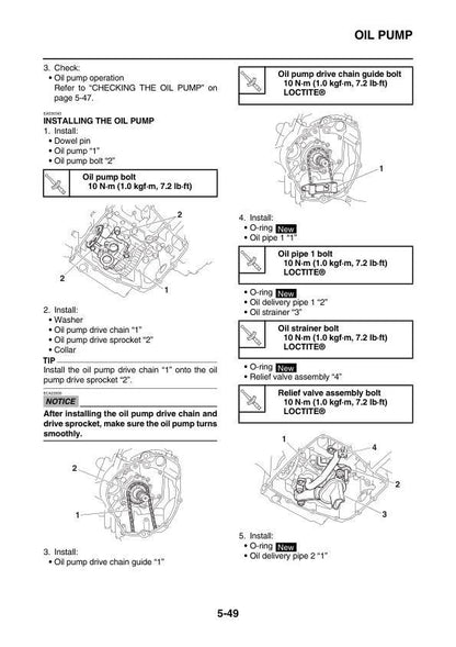 Yamaha MT10 FZ10 MT-10 FZ-10 Motorcycle Service Manual | 2016-2020 - sample page 6