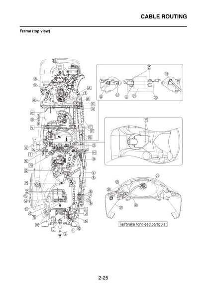 Yamaha BW's 125 Scooter Service Manual | 2016-2020 - sample page 3