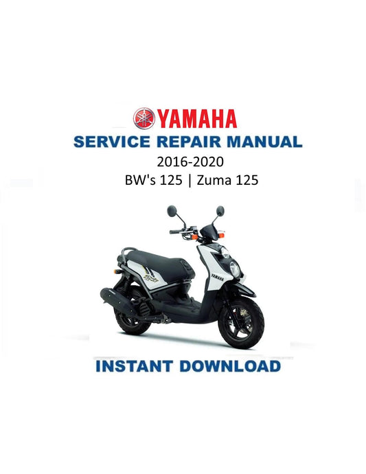 Yamaha BW's 125 Zuma 125 Scooter Service Manual - Service Manual PDF Instant Download