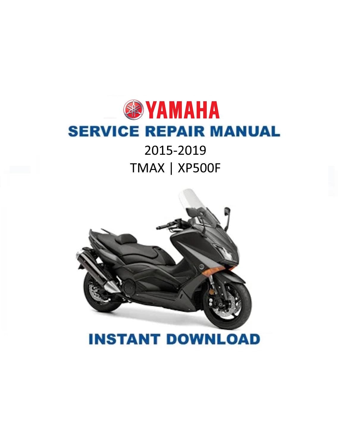 Yamaha TMAX XP500F Scooter Service Manual - Service Manual PDF Instant Download