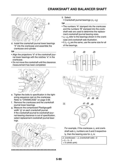 Yamaha MT07 FZ07 MT-07 FZ-07 Motorcycle Service Manual sample page from the repair manual