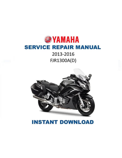 Yamaha FJR1300A Motorcycle Service Manual - Service Manual PDF Instant Download