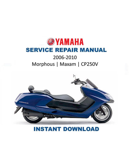 Yamaha Morphous Maxam CP250V Scooter Service Manual - Service Manual PDF Instant Download