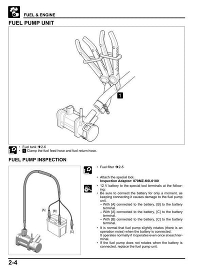Honda Elite 125 Scooter Service Manual | 2024-2026 - sample page 4