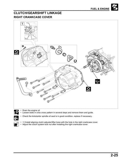 Honda Wave Alpha 110 Innova Supra Scooter Service Manual sample page with technical illustrations