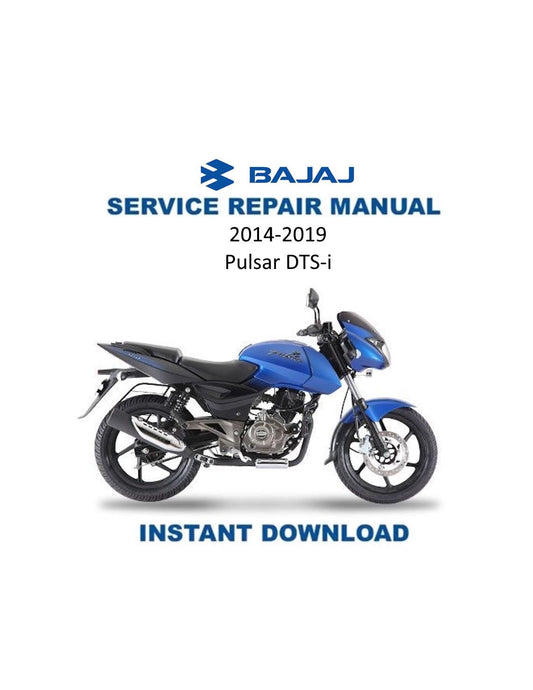 Bajaj Pulsar DTSi Motorcycle Service Repair Manual - Service Manual PDF Instant Download
