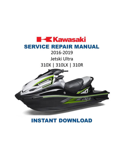 Kawasaki Jetski Ultra 310X LX R Jet Ski Service Manual - Service Manual PDF Instant Download