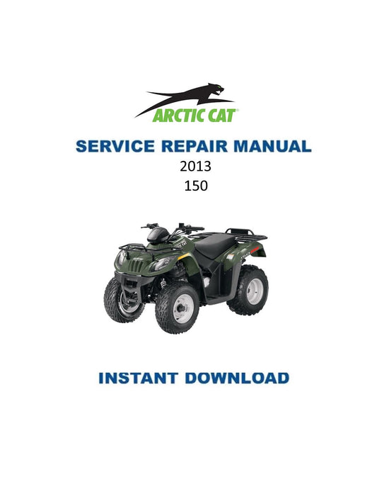 Arctic Cat Arctic Cat 150 ATV Service Manual - Service Manual PDF Instant Download