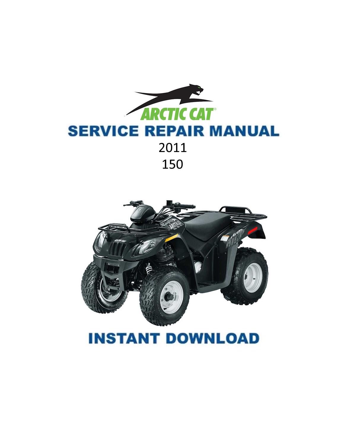Arctic Cat Arctic Cat 150 ATV Service Manual - Service Manual PDF Instant Download