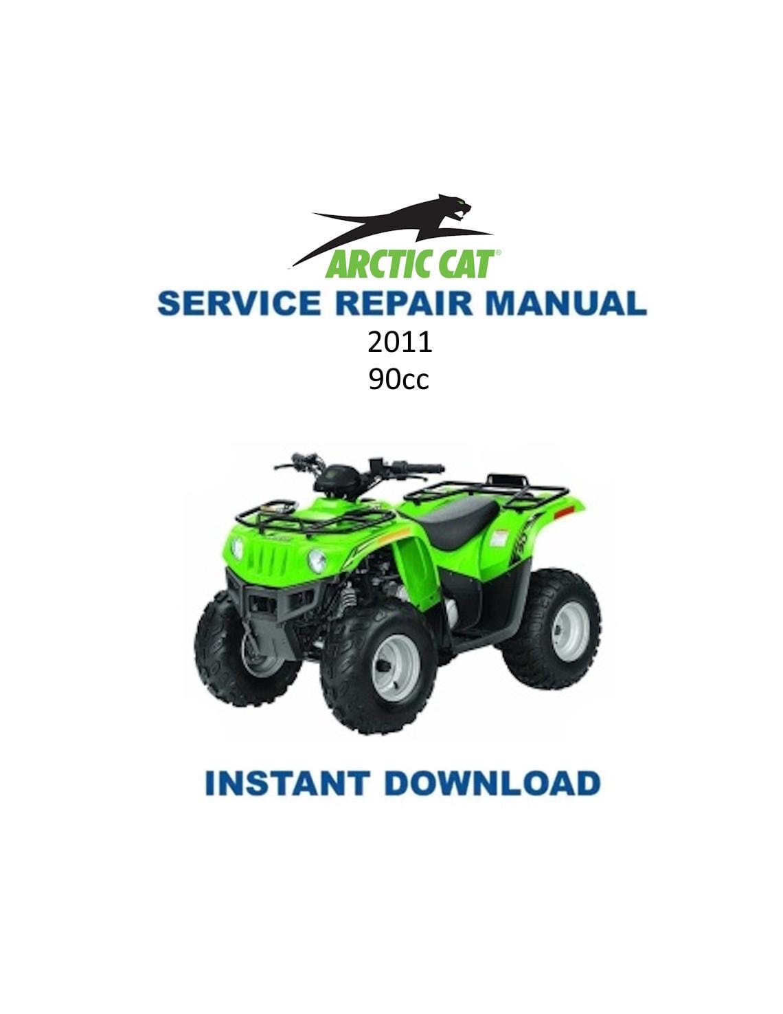 Arctic Cat 90cc ATV Service Manual - Service Manual PDF Instant Download