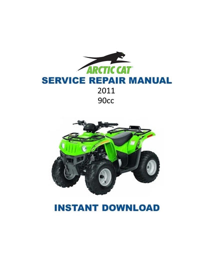 Arctic Cat 90cc ATV Service Manual - Service Manual PDF Instant Download