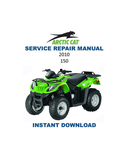 Arctic Cat Arctic Cat 150 ATV Service Manual - Service Manual PDF Instant Download