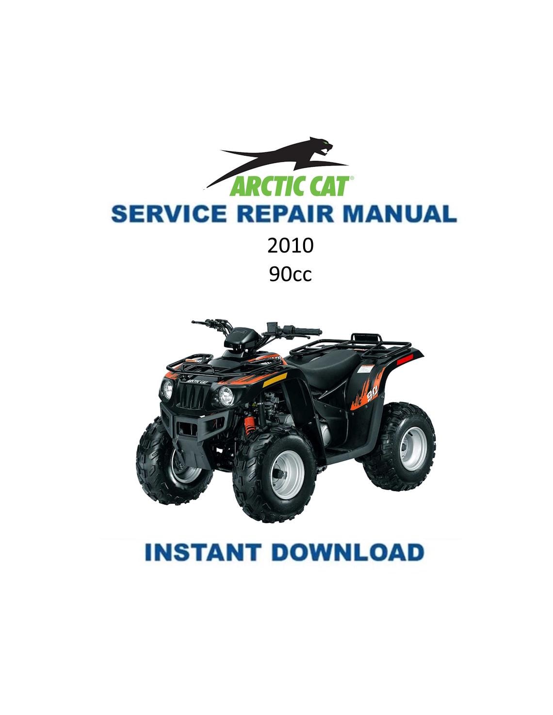 Arctic Cat 90cc ATV Service Manual - Service Manual PDF Instant Download