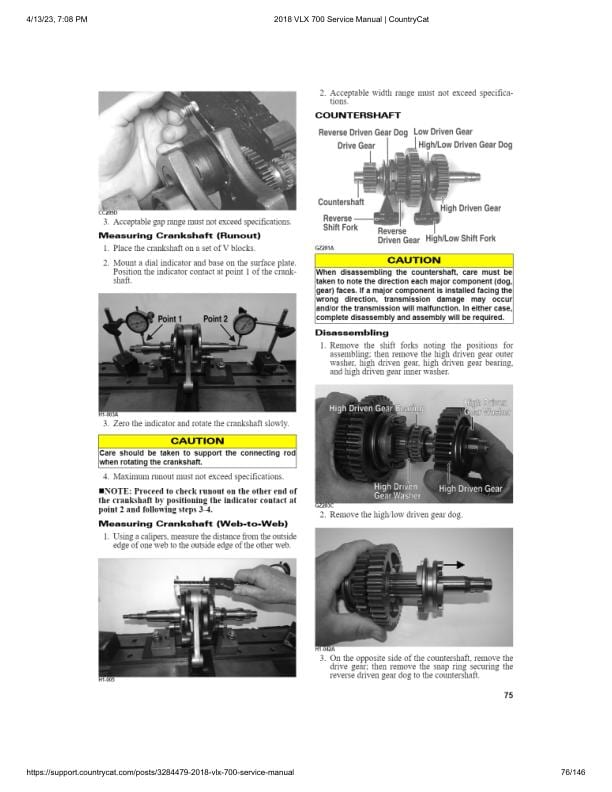 Textron Alterra VLX 700 EPS Arctic Cat ATV Service Manual sample page with technical illustrations