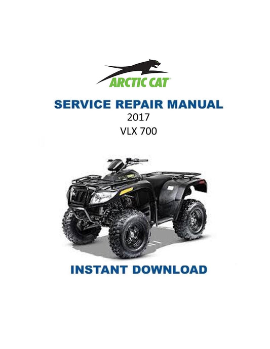 Arctic Cat VLX 700 ATV Service Manual - Service Manual PDF Instant Download