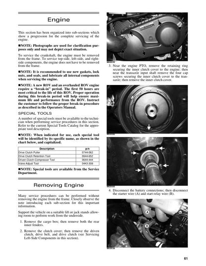 Arctic Cat Prowler Pro 800 UTV Service Manual sample page with technical illustrations