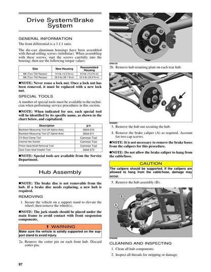 Arctic Cat Alterra 600 ATV Service Manual | 2023 - sample page 8