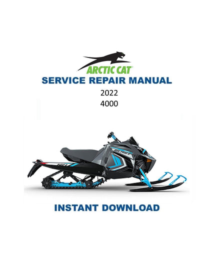 Arctic Cat 4000 Service Manual - Service Manual PDF Instant Download