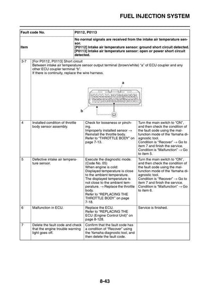 Yamaha XMAX 300 Scooter Service Manual | 2017-2021 - sample page 9