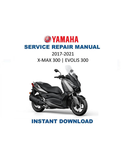 Yamaha XMAX 300 Scooter Service Manual | 2017-2021 - Service Manual PDF Instant Download