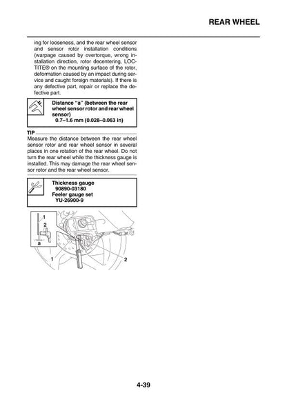 Yamaha MT10 FZ10 MT-10 FZ-10 Motorcycle Service Manual | 2016-2020 - sample page 4