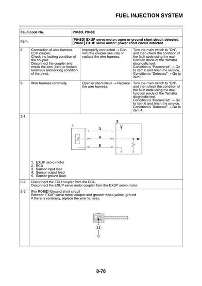Yamaha MT10 FZ10 MT-10 FZ-10 Motorcycle Service Manual | 2016-2020 - sample page 7