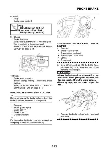 Yamaha BW's 125 Scooter Service Manual | 2016-2020 - sample page 6