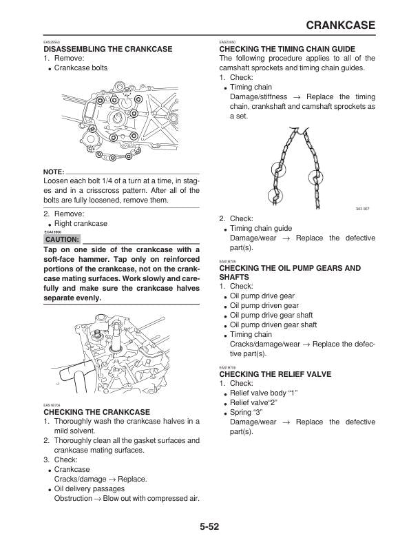 Yamaha Morphous Maxam CP250V Scooter Service Manual sample page with technical illustrations
